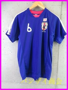 【送料300円可】1250b1◆希少です◆日本代表【内田篤人 ♯6】サッカーユニフォーム S/ワールドカップ/オリンピック/Jリーグ/良品です