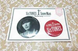 【未開封】 SixTONES ジェシー 缶バッジ Johnnys’ ISLAND STORE 1st Anniversary グッズ
