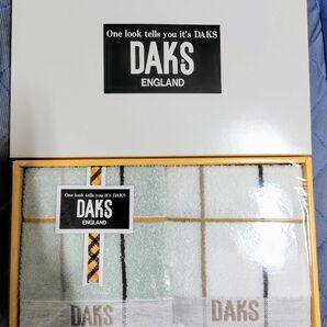 DAKS ダックス フェイスタオル　2枚組新品未使用