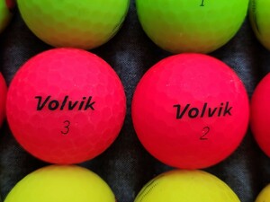 ロストボール 　Volvik ボルビック 　VIVID　マットカラー5色　30個