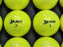 ロストボール　 SRIXON スリクソン　Z-STAR/Z-STARXV 【2021年、2023年モデル】イエロー　30個_画像1