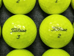 ロストボール　 Titleistタイトリスト 　PROV1X【2021年、2023年モデル】イエロー　24個