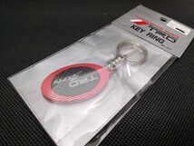 TRD Carbon Metal Key Holder Key Ring カーボン メタル キーホルダー キーリング_画像3