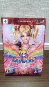 PS3ソフト LOLLIPOP CHAINSAW VALENTINE EDITION 豪華版 開封済み品 ロリポップチェーンソー バレンタインエディション