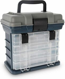 Croch high capacity tackle box storage box lure case 4 -step type device . reel etc.. storage . light weight fishing gear fishing toolbox fishing 