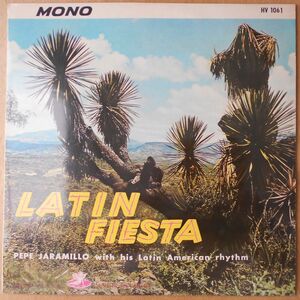 ■中古品■Pepe Jaramillo ぺぺ・ジャラミロ/Latin Fiesta ラテンの祭典(USED LP) 赤盤