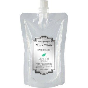 ■送料無料■ MisyWhite 200ml 付属品無 ベースリキッド 40:60 プルームテックプラス with2 VAPE.