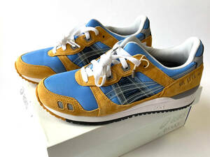 ASICS × AWAKE NY GEL-LYTE III OG new goods Asics a wake gel light 3 DELLA ROBBIA BLUE US7.5 25.5cm