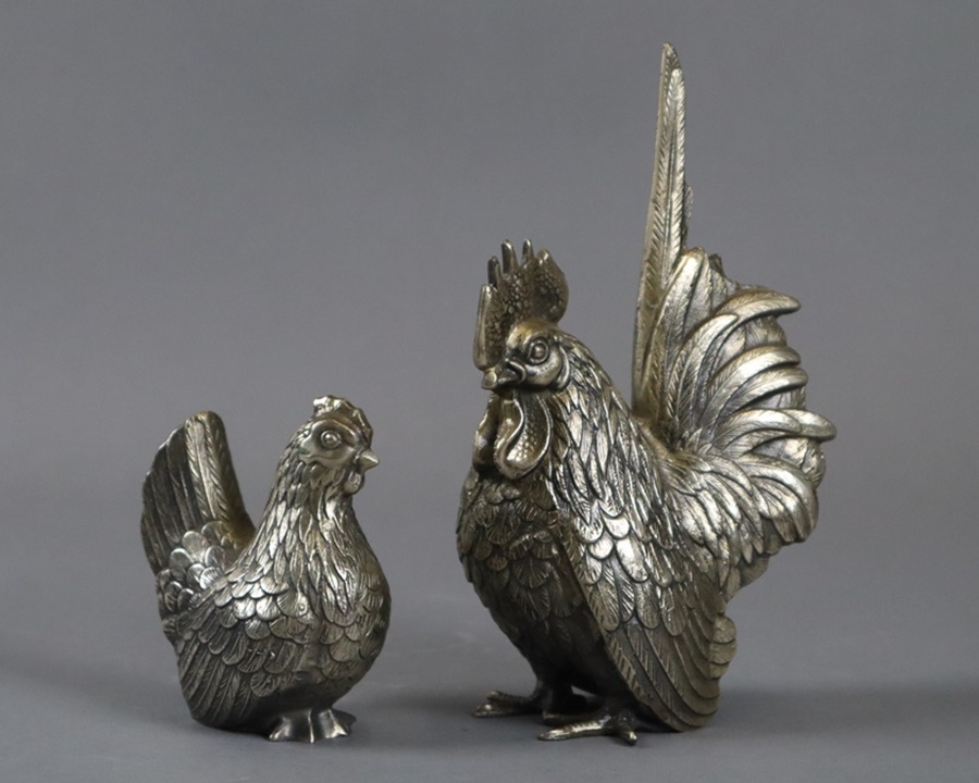 Yahoo!オークション -「ニワトリ 置物」(金属工芸) (工芸品)の Yahoo!オークション -「ニワトリ 置物」(金属工芸) (工芸品)の