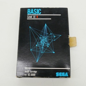 セガ SEGA SC-3000専用ソフト BASIC Level III B 説明書欠品 B-40