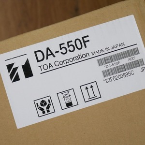  limited time sale [ unused ] TOA DA-550F digital power amplifier 