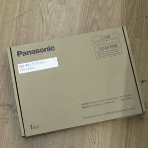 期間限定セール 【未使用】 Panasonic 2022年製 パナソニック GA-ML16TPoE+ スイッチングハブ