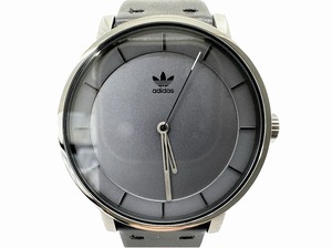  время ограничено распродажа Adidas adidas DISTRICT L1 аналог кожа частота кварц часы наручные часы черный Z082926-00