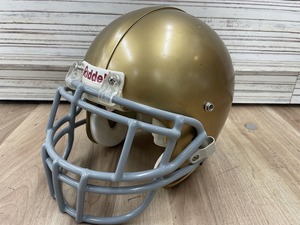 リデル Riddell 【並品】ビンテージアメフトヘルメット XL ゴールド VSR-4