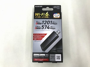 【未使用】 エレコム ELECOM 無線LAN子機 1201Mbps＋574Mbps(Windows) ブラック WDC-X1201DU3