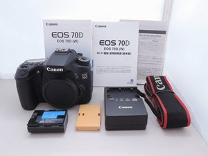 キヤノン Canon デジタル一眼レフカメラ ボディ APS-C EOS 70D