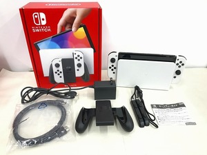 ニンテンドー Nintendo Switch ニンテンドースイッチ （有機ELモデル） Joy-Con(L)/(R) ホワイト HEG-S-KAAAA