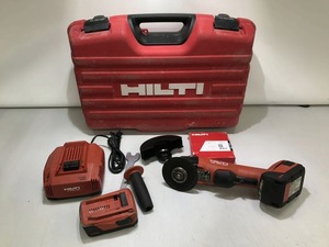 ヒルティ HILTI コードレスディスクグラインダー AG125-A22