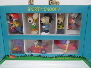  limited time sale McDonald's McDonald Snoopy sport figure 8 kind 