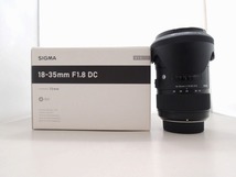 期間限定セール シグマ SIGMA Fマウント レンズ APS-C 18-35mm f1.8 DC HSM Art_画像1