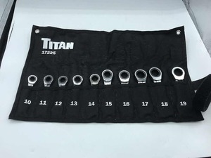 期間限定セール チタン TITAN コンビネーションレンチセット １７２２５