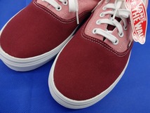 期間限定セール 【未使用】 バンズ VANS VANS OF THE WALL 500714 赤紫系 ボルドー系 500714_画像2