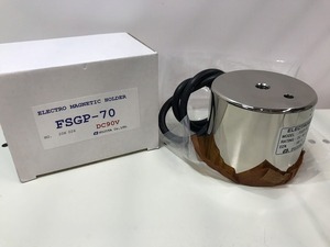 期間限定セール 【未使用品】FUJITA フジタ 丸形電磁石/ELECTRO MAGNETIC HOLDER FSGP型 FSGP-70