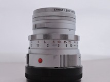 期間限定セール ライカ Leica Mマウントレンズ SUMMICRON 50mm F2 メガネ付き_画像3