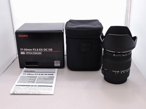 期間限定セール シグマ SIGMA EF-Sマウント レンズ APS-C 17-50mm f2.8 EX DC OS
