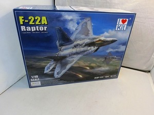 期間限定セール 【未使用】 アイラブキット ilovekit 1/48 F-22A ラプター ILK62801