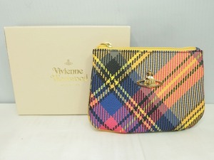 期間限定セール ヴィヴィアンウエストウッド Vivienne Westwood コインケース 小銭入れ チェック柄