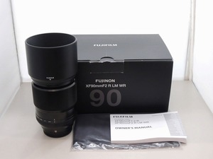  limited time sale Fuji film FUJIFILM X mount lens XF 90mm F2 R LM WR