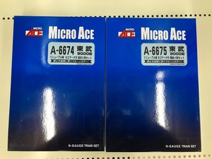 期間限定セール マイクロエース MICRO ACE 東武9000系 リニューアル車 ロゴマーク付き 基本6両+増結4両 A-6674/6675