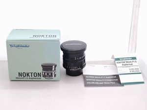 期間限定セール フォクトレンダー Voigtlander L39マウント レンズ フルサイズ NOKTON 50mm f1.5 ASPH