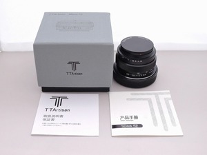 期間限定セール メイショウコウガク 銘匠光学 RFマウント レンズ フルサイズ TTArtisan 50mm f2