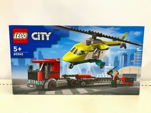 期間限定セール 【未使用】 レゴ LEGO シティ レスキューヘリコプター輸送トラック ★未開封品★ ６０３４３