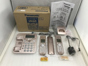  limited time sale Panasonic Panasonic RU*RU*RU digital cordless telephone machine cordless handset 1 pcs attaching pink gold GZ51DL-N