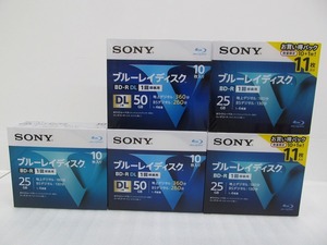 期間限定セール 【未使用】 ソニー SONY ブルーレイディスク 10BNR1VLPS4 1個 10BNR2VLPS4 2個 10BNR1VLPS4 2個 合計5個