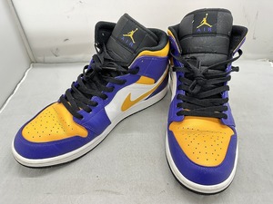 ナイキ NIKE Air Jordan 1 Mid "Lakers" 29.0cm DQ8426-517