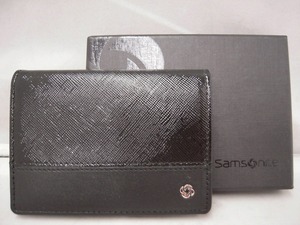  limited time sale Samsonite SAMSONITE Samsonite card-case black 