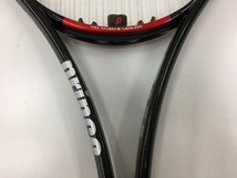 期間限定セール プリンス PRINCE 【並品】硬式テニスラケット ブラック レッド O3 CRONOS HYBRID_画像3