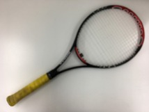 期間限定セール プリンス PRINCE 【並品】硬式テニスラケット ブラック レッド O3 CRONOS HYBRID_画像2