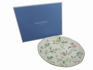 期間限定セール 【未使用】 ウェッジウッド WEDGWOOD スウィート プラム オーバルディッシュ 50133809911