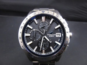 期間限定セール カシオオシアナス CASIO OCEANUS クラシックライン ソーラー腕時計 メンズ OCW-T3000