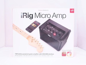  limited time sale [ unused ] IK MULTIMEDIA guitar amplifier iRig Micro Amp