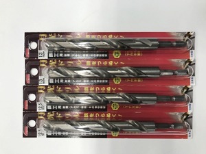 期間限定セール 【未使用】 ビック・ツール BIC TOOL 六角軸鉄工用月光ドリル 4本セット 12.5mm/13mm