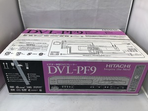 【未使用】 ヒタチ HITACHI ビデオ一体型ＤＶＤプレーヤー DVL-PF9