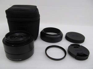 シグマ SIGMA 30mm F2.8 DN ブラック ソニー用 Eマウント