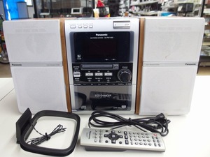 【破損有り】 パナソニック Panasonic SDステレオシステム SC-PM710SD