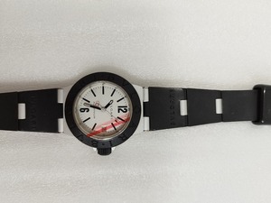  BVLGARY BVLGARI aluminium quartz watch wristwatch AL 29 TA